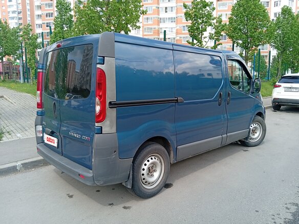 2007 Opel Vivaro A Рестайлинг, синий, 800000 рублей - вид 5