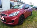 2012 Hyundai Solaris I, красный, 910000 рублей - вид 1