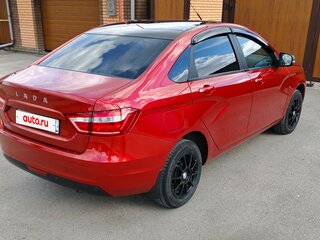 2021 Lada (ВАЗ) Vesta I, красный, 1270000 рублей, вид 4