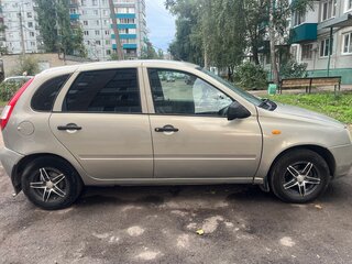 2007 Lada (ВАЗ) Kalina I, бежевый, 190000 рублей, вид 4