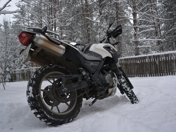 2012 BMW G 650 GS, белый, 600000 рублей - вид 7