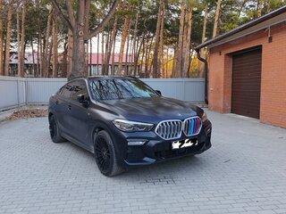 2020 BMW X6 30d III (G06), чёрный, 7900000 рублей, вид 2