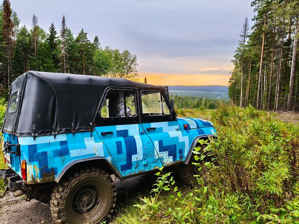 1996 УАЗ 31514, серый, 350000 рублей - вид 6