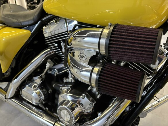2008 Harley-Davidson Electra Glide, жёлтый, 845000 рублей - вид 23