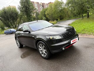 2007 Infiniti FX35 I (S50) Рестайлинг, чёрный, 999000 рублей, вид 3