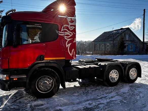 2008 Scania P-series, красный, 2850000 рублей - вид 2
