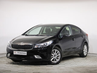 2018 Kia Cerato III Рестайлинг (Classic), чёрный, 1420128 рублей, вид 1