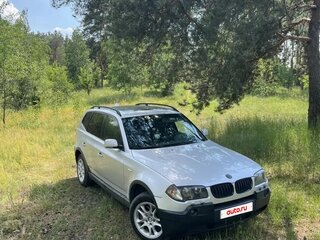 2004 BMW X3 25i I (E83), серебристый, 685000 рублей, вид 1