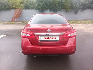 2014 Nissan Sentra VII (B17), красный, 600000 рублей, вид 2