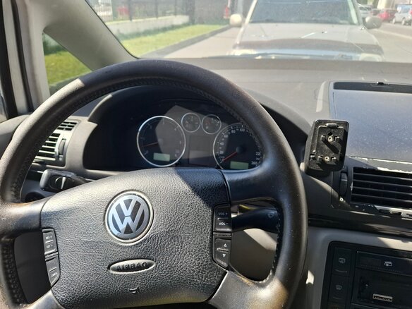2002 Volkswagen Sharan I Рестайлинг, серый, 320000 рублей - вид 9