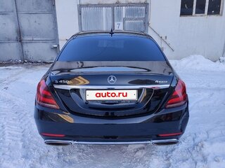 2018 Mercedes-Benz S-Класс 450 Long VI (W222, C217) Рестайлинг, чёрный, 6000000 рублей, вид 3