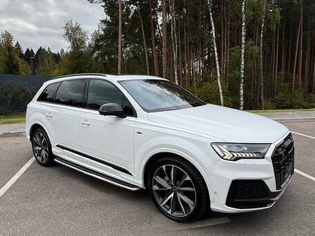 2022 Audi Q7 50 TDI II (4M) Рестайлинг, белый, 10900000 рублей, вид 4