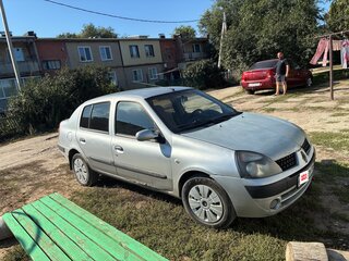2005 Renault Symbol I Рестайлинг, серебристый, 150000 рублей, вид 2