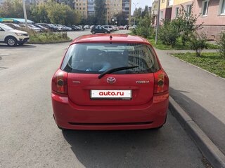 2005 Toyota Corolla IX (E120, E130) Рестайлинг, красный, 480000 рублей, вид 3