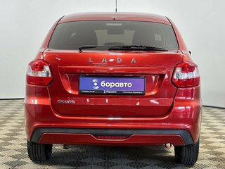 2019 Lada (ВАЗ) Granta I Рестайлинг, красный, 760000 рублей, вид 4