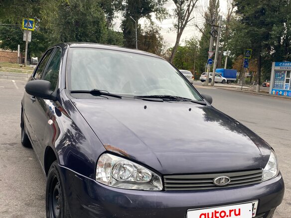 2007 Lada (ВАЗ) Kalina I, синий, 230000 рублей - вид 1