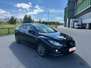2012 Mazda 6 II (GH) Рестайлинг, чёрный, 870000 рублей, вид 3