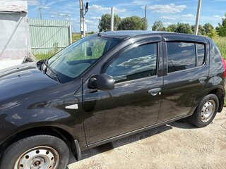 2014 Renault Sandero I, чёрный, 479990 рублей, вид 4