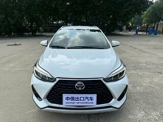 2022 Toyota Yaris L XP150 Рестайлинг, белый, 1468395 рублей, вид 2