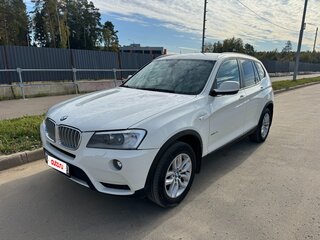 2013 BMW X3 28i xDrive II (F25), белый, 1850000 рублей, вид 1