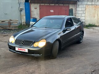 2002 Mercedes-Benz C-Класс 180 II (W203), чёрный, 380000 рублей, вид 1