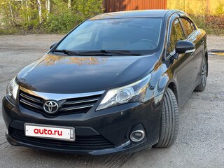 2012 Toyota Avensis III Рестайлинг, чёрный, 1400000 рублей, вид 1