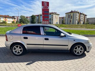 2001 Opel Astra G, серебристый, 230000 рублей, вид 4
