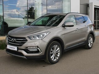 2016 Hyundai Santa Fe III Рестайлинг, бежевый, 1720000 рублей, вид 4