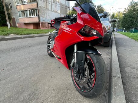 2013 Ducati 899 Panigale, красный, 870000 рублей, вид 4