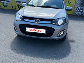 2014 Lada (ВАЗ) Kalina II, серебристый, 555000 рублей, вид 2