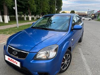 2010 Kia Rio II Рестайлинг, синий, 500000 рублей, вид 2