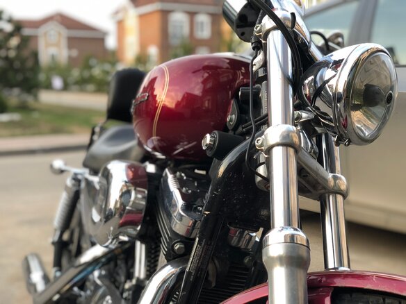 2005 Harley-Davidson Sportster 1200, красный, 620000 рублей - вид 12