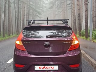2012 Hyundai Solaris I, фиолетовый, 599000 рублей, вид 3