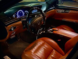 2012 Mercedes-Benz S-Класс 500 Long V (W221) Рестайлинг, чёрный, 1750000 рублей, вид 3