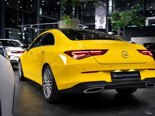 2021 Mercedes-Benz CLA 220 d II (C118, X118), жёлтый, 3050000 рублей, вид 4