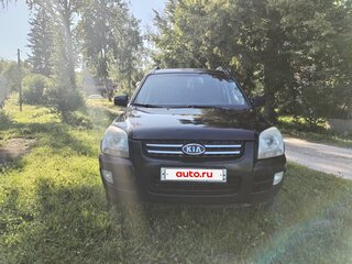 2007 Kia Sportage II, чёрный, 580000 рублей, вид 2