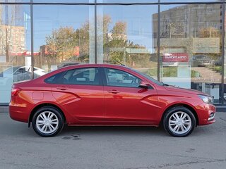 2017 Lada (ВАЗ) Vesta I, красный, 699000 рублей, вид 4