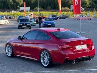2018 BMW 4 серии 430d F32/F33/F36 Рестайлинг, красный, 3850000 рублей, вид 5