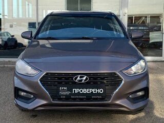 2019 Hyundai Solaris II, коричневый, 1190000 рублей, вид 2