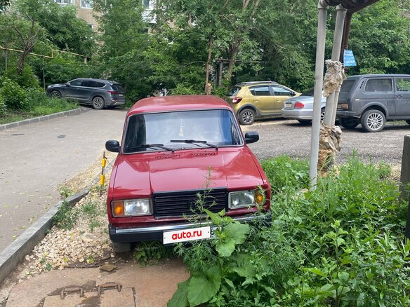 2008 Lada (ВАЗ) 2107, красный - вид 1