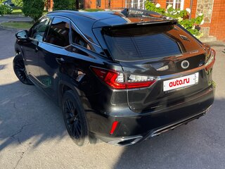 2017 Lexus RX 200t IV, чёрный, 3180000 рублей, вид 4
