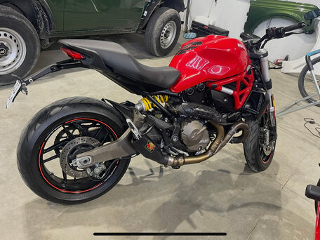 2015 Ducati Monster 821, пурпурный, 639000 рублей, вид 3