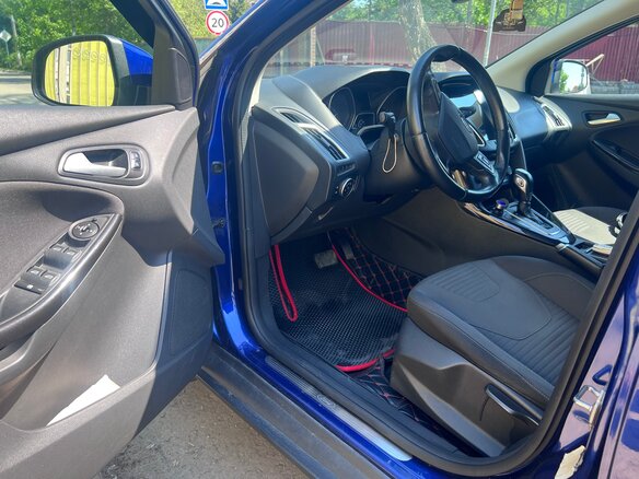 2017 Ford Focus III Рестайлинг, синий, 1230000 рублей - вид 10