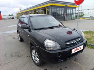 2008 Hyundai Tucson I, чёрный, 800000 рублей, вид 2