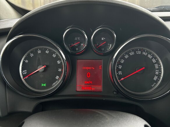 2012 Opel Astra GTC J Рестайлинг, жёлтый, 590000 рублей - вид 8