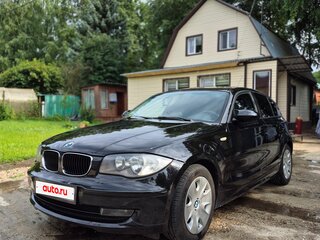 2008 BMW 1 серии 118i I (E81/E82/E87/E88) Рестайлинг, чёрный, 565000 рублей, вид 1