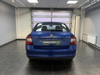 2017 Skoda Rapid I Рестайлинг, синий, 1475000 рублей, вид 5