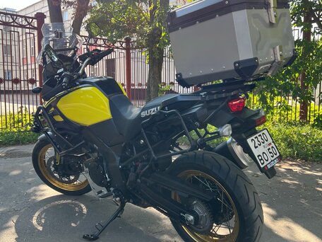 2019 Suzuki V-Strom 1000, жёлтый, 855000 рублей, вид 3