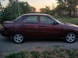 2005 Lada (ВАЗ) 2110, красный, 180000 рублей, вид 2