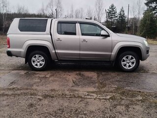 2011 Volkswagen Amarok I, бежевый, 1450000 рублей, вид 2